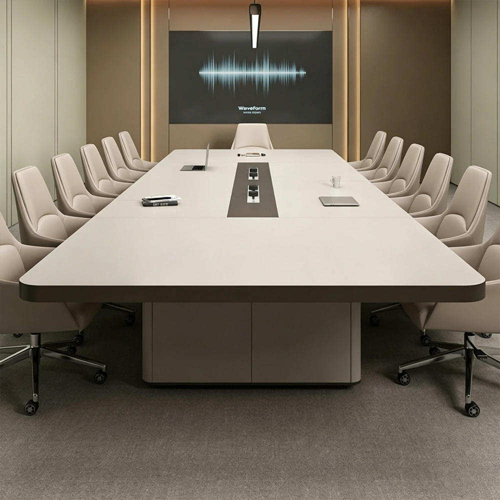 Skin-Feel Office Conference Table - image 3