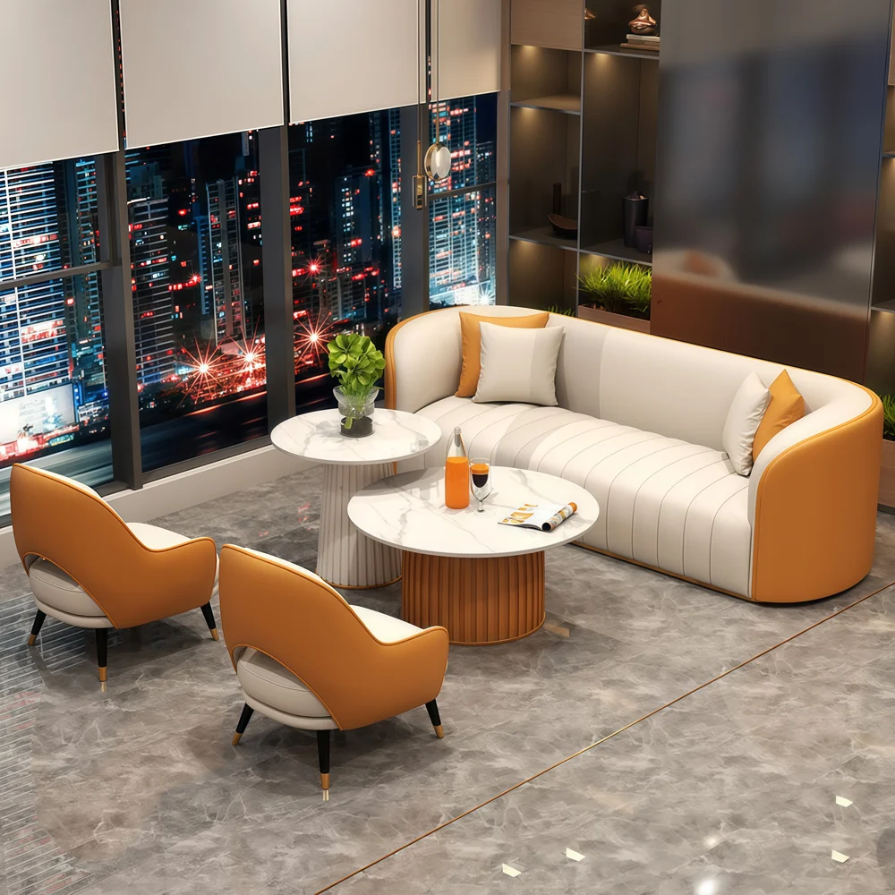 Light Luxury Seating and Sofa Set for Meeting & Negotiation - image 2