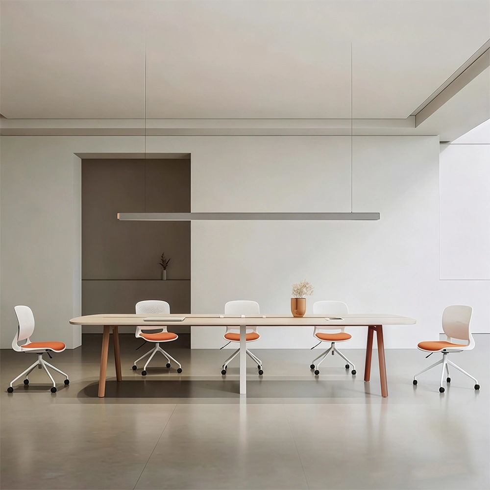 Oval Minimalist Conference Table - image 2