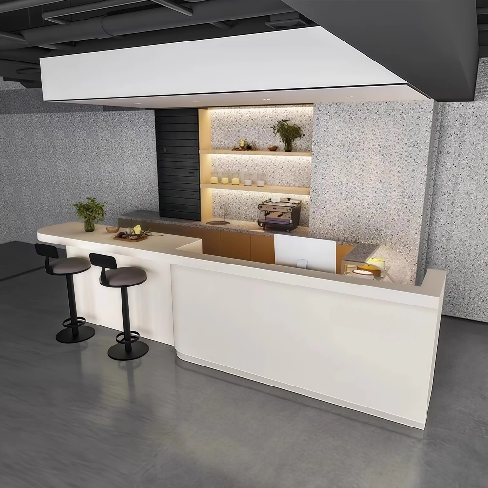 Small Front Desk Reception Counter for Shop Reception Area - image 3