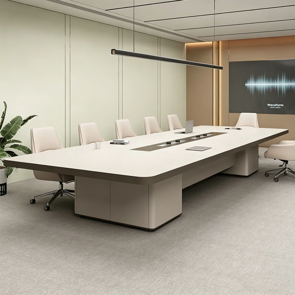 Skin-Feel Office Conference Table - image 2