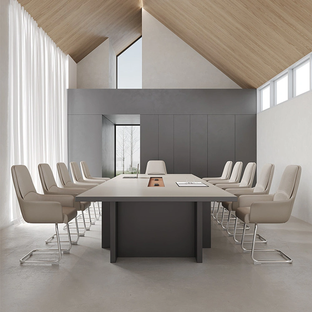 Thickened Long Conference Table - image 3