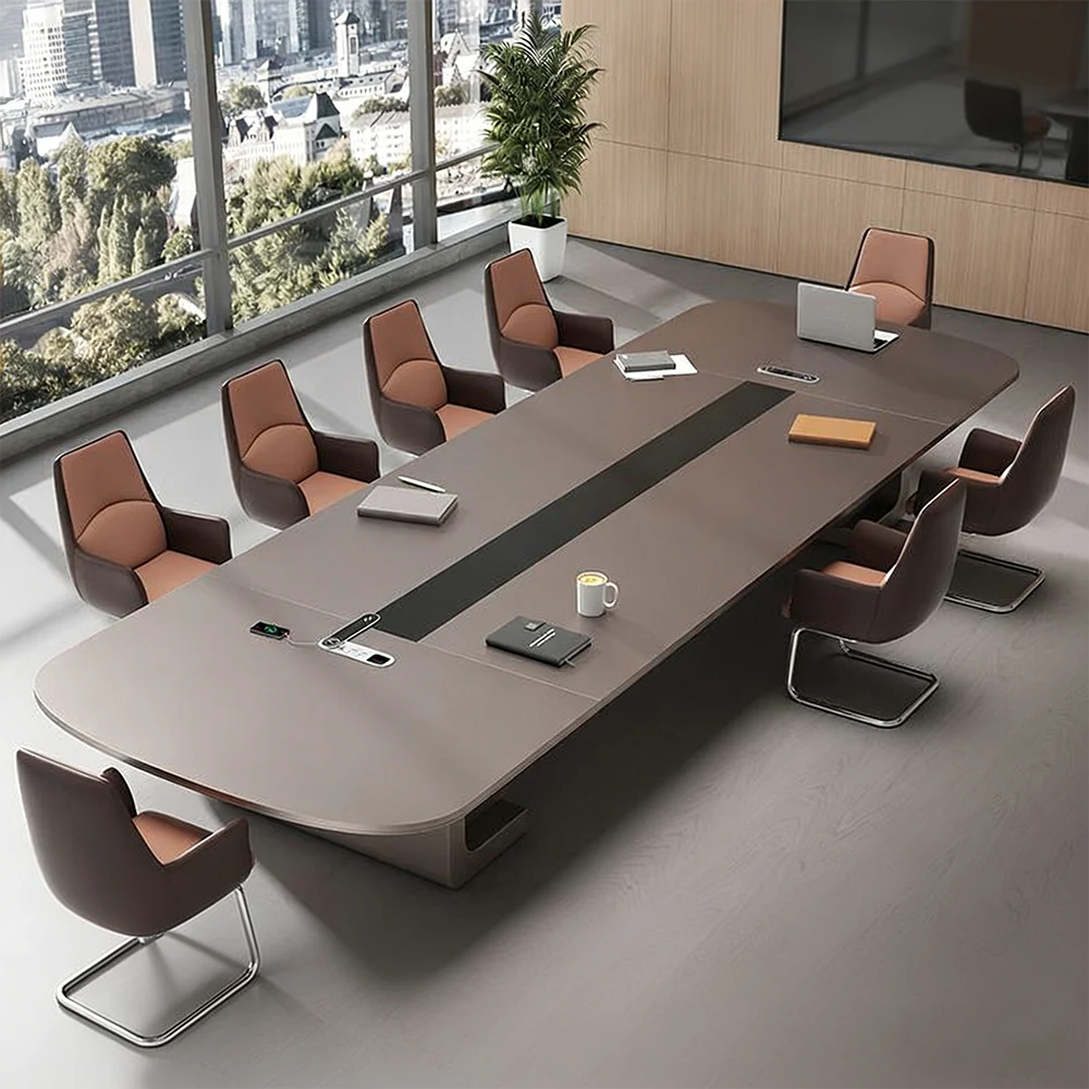 Minimalist Luxury Long Conference Table - image 3
