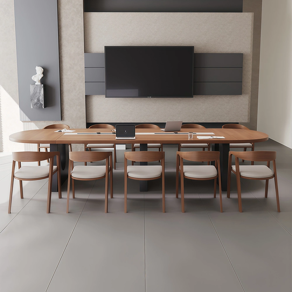 Solid Wood Commercial Conference Table - image 3