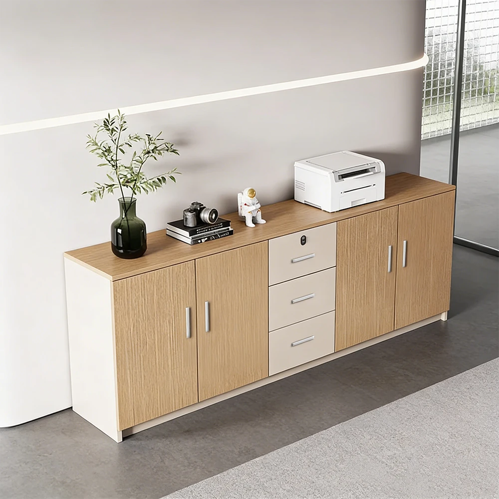 Lockable Office Filing Cabinet Divider Storage for Meeting Room - image 3