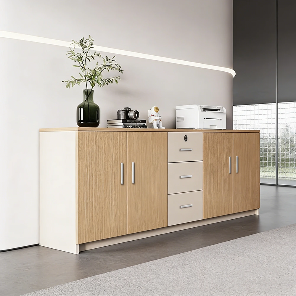 Lockable Office Filing Cabinet Divider Storage for Meeting Room - image 4