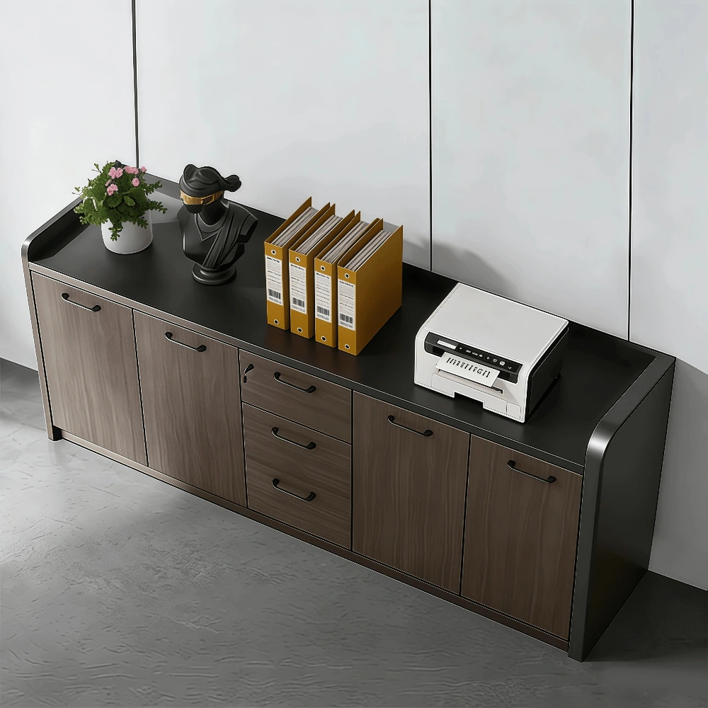 Multi-Purpose Wood Office Cabinet - image 8