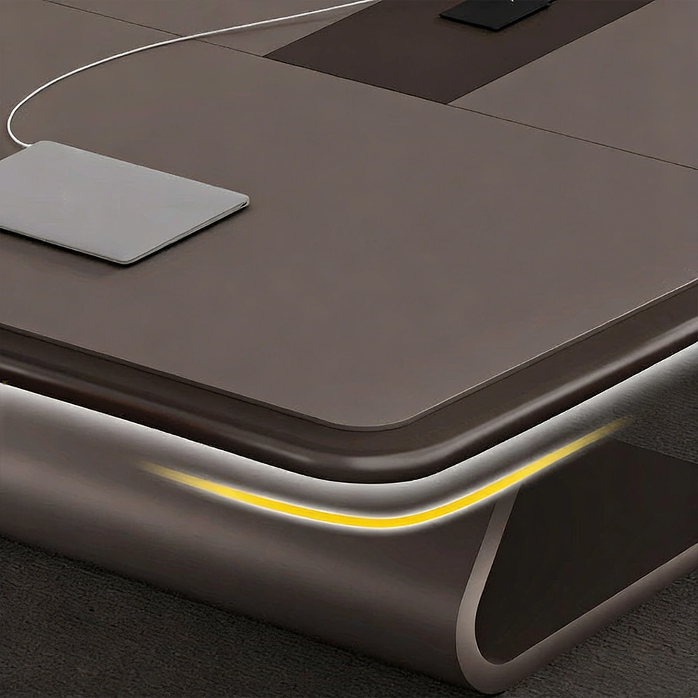 Sleek Paint Finish Conference Table - image 6