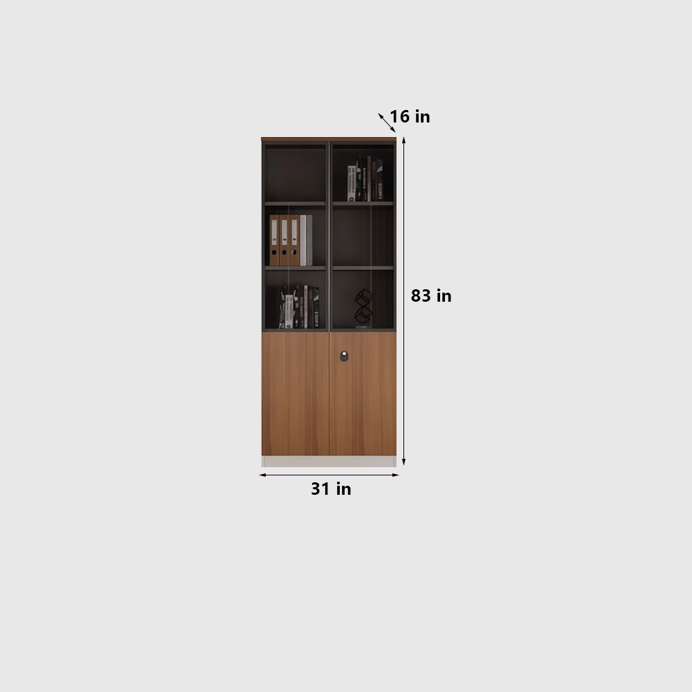 High End Wooden Office Filing Cabinet with Lock - image 6