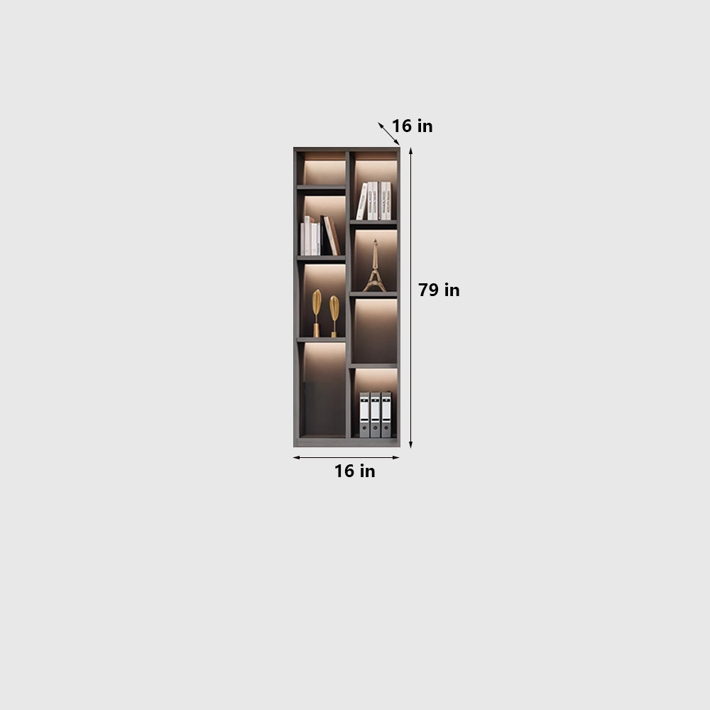 Modern Minimalist Office Display Cabinet for Background - image 6