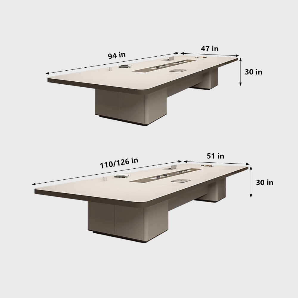 Skin-Feel Office Conference Table - image 7