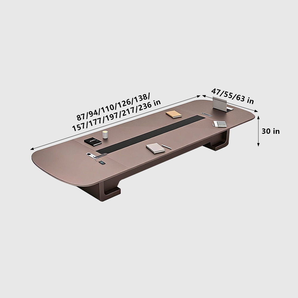 Minimalist Luxury Long Conference Table - image 7