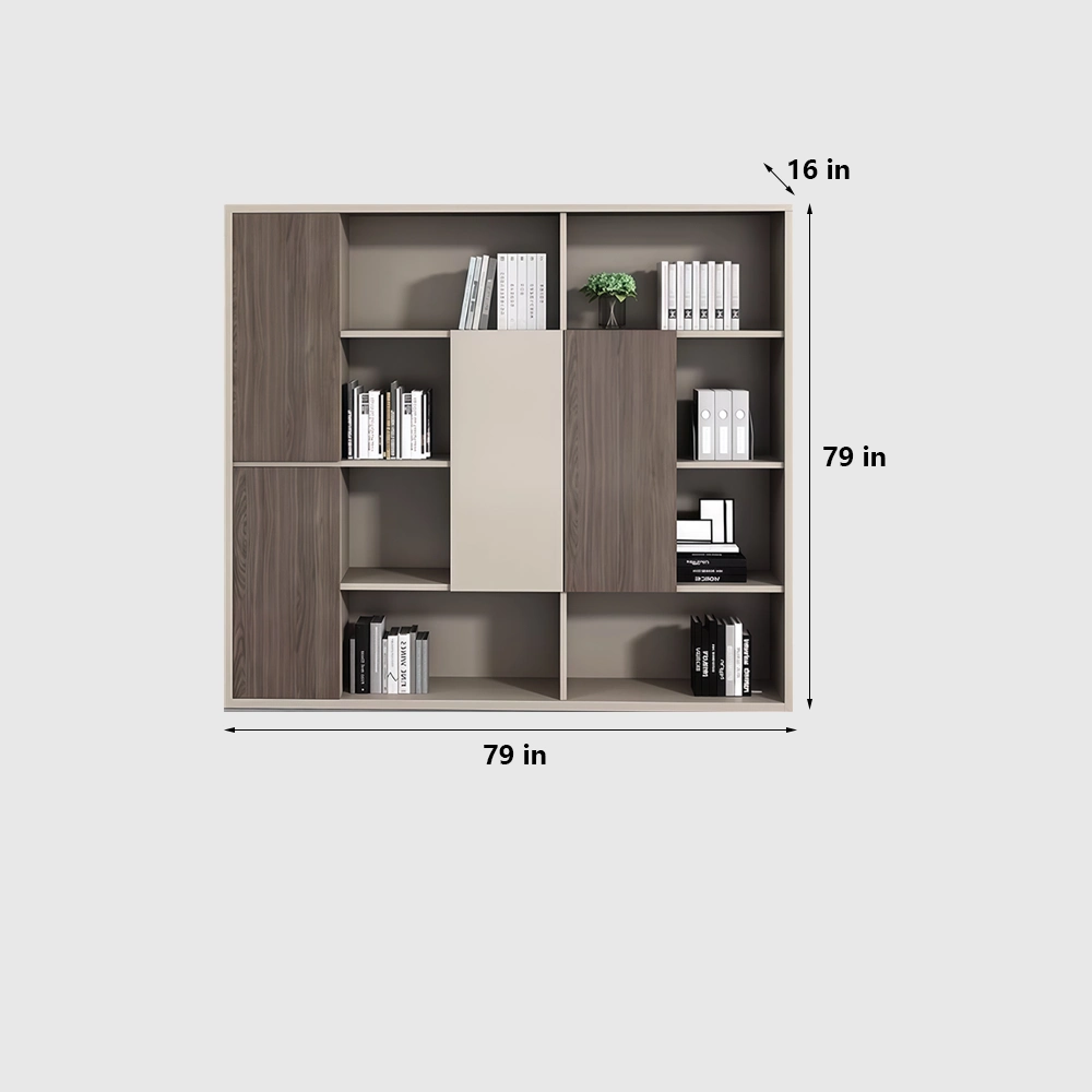 Wooden Office Filing Cabinet – Floor-Standing File Storage - image 11
