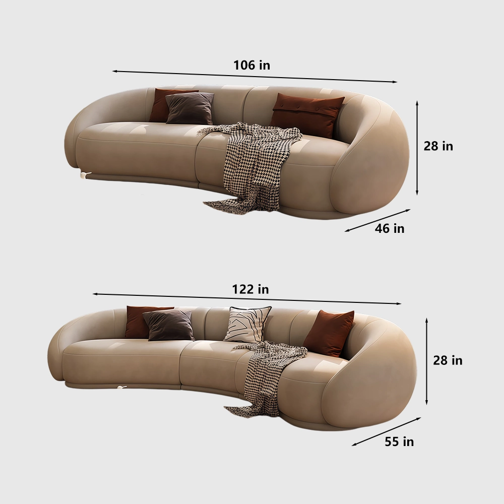 Curved luxury sofa – a creative choice for hotel lobbies - image 8