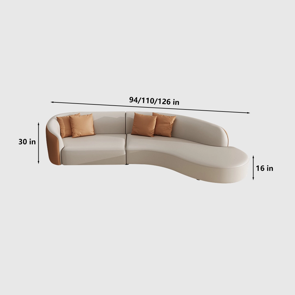 Curved Sofa for Hotel Lobby, VIP Lounge, and Leisure Area - image 8