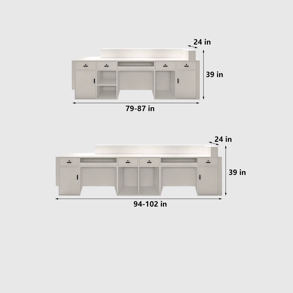 Contemporary Lacquered Reception Counter - image 8