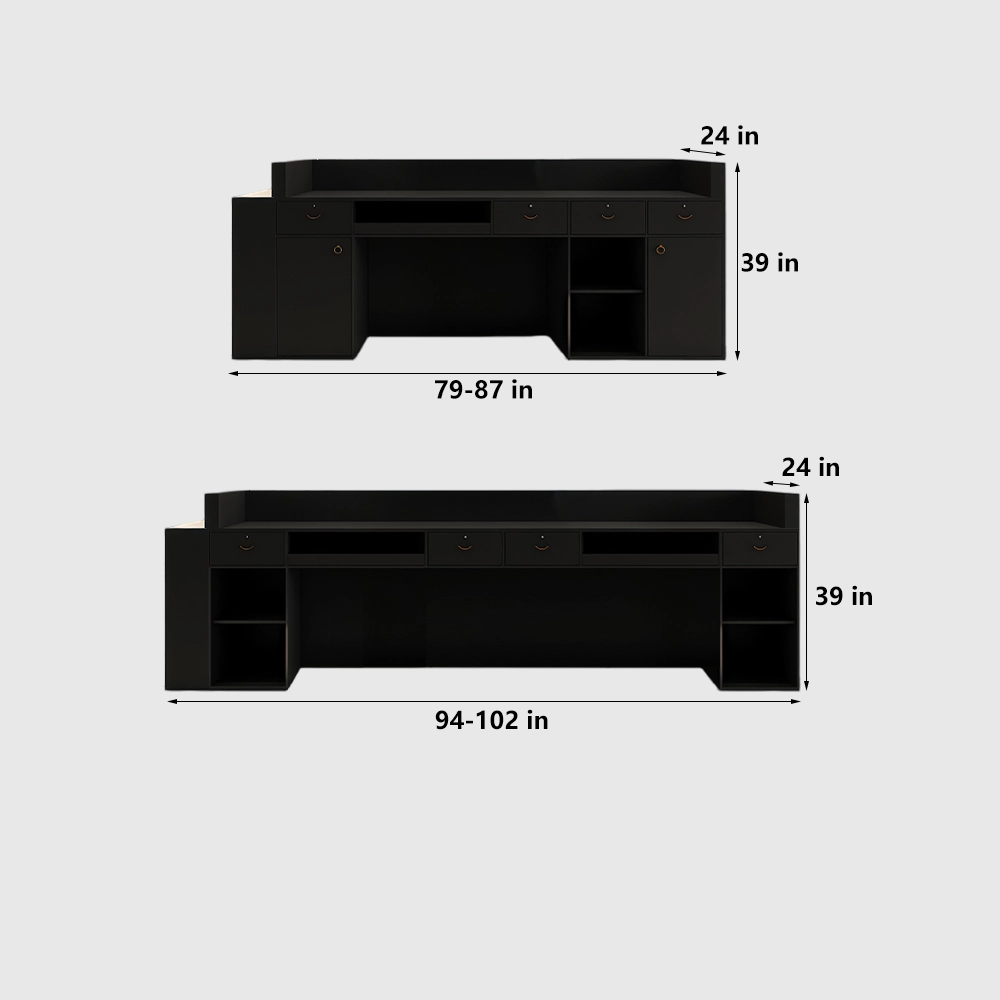 Minimalist Front Desk Counter for Beauty Salon - image 10