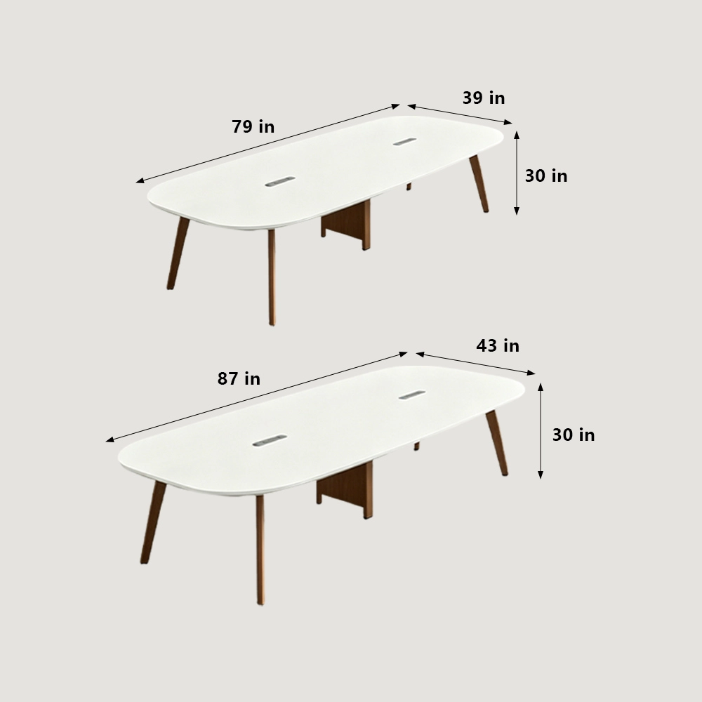 Creative Boat-shaped Conference Table - image 8