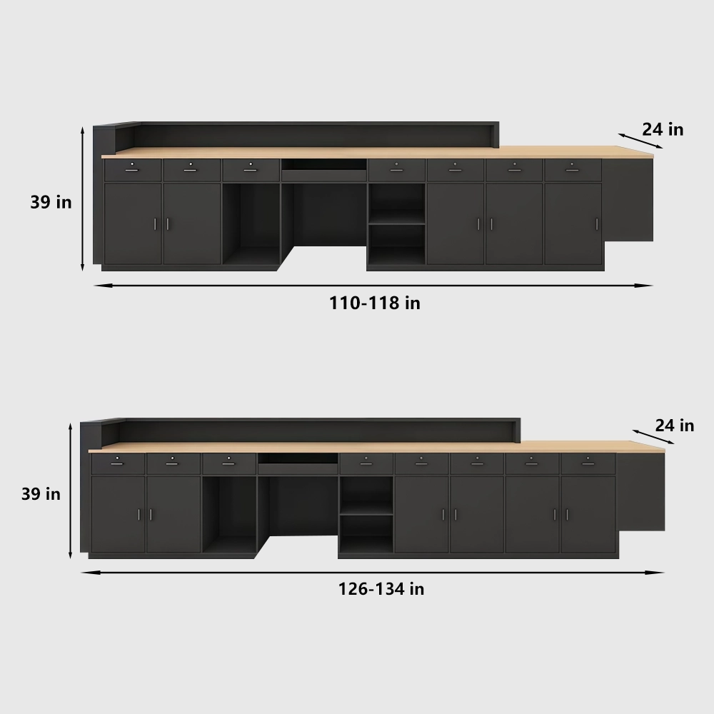 Simple Reception Desk for Company & Hotel - image 9