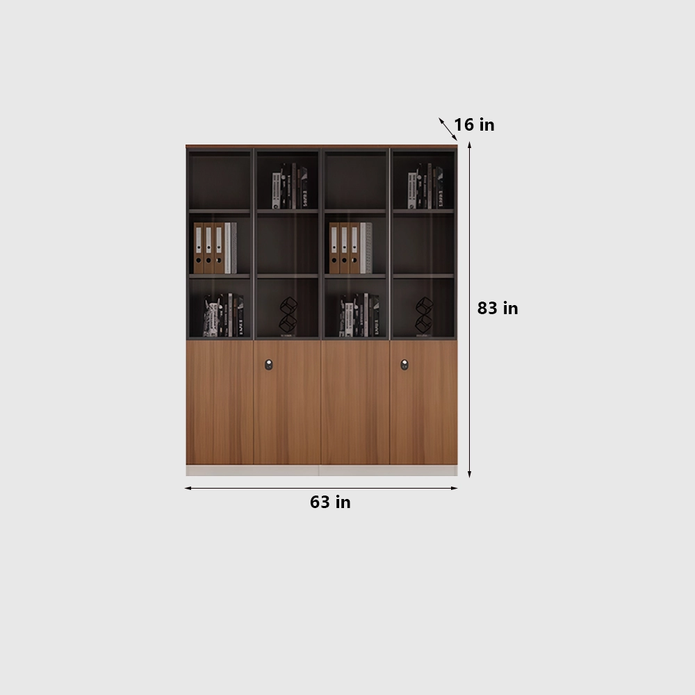 High End Wooden Office Filing Cabinet with Lock - image 8