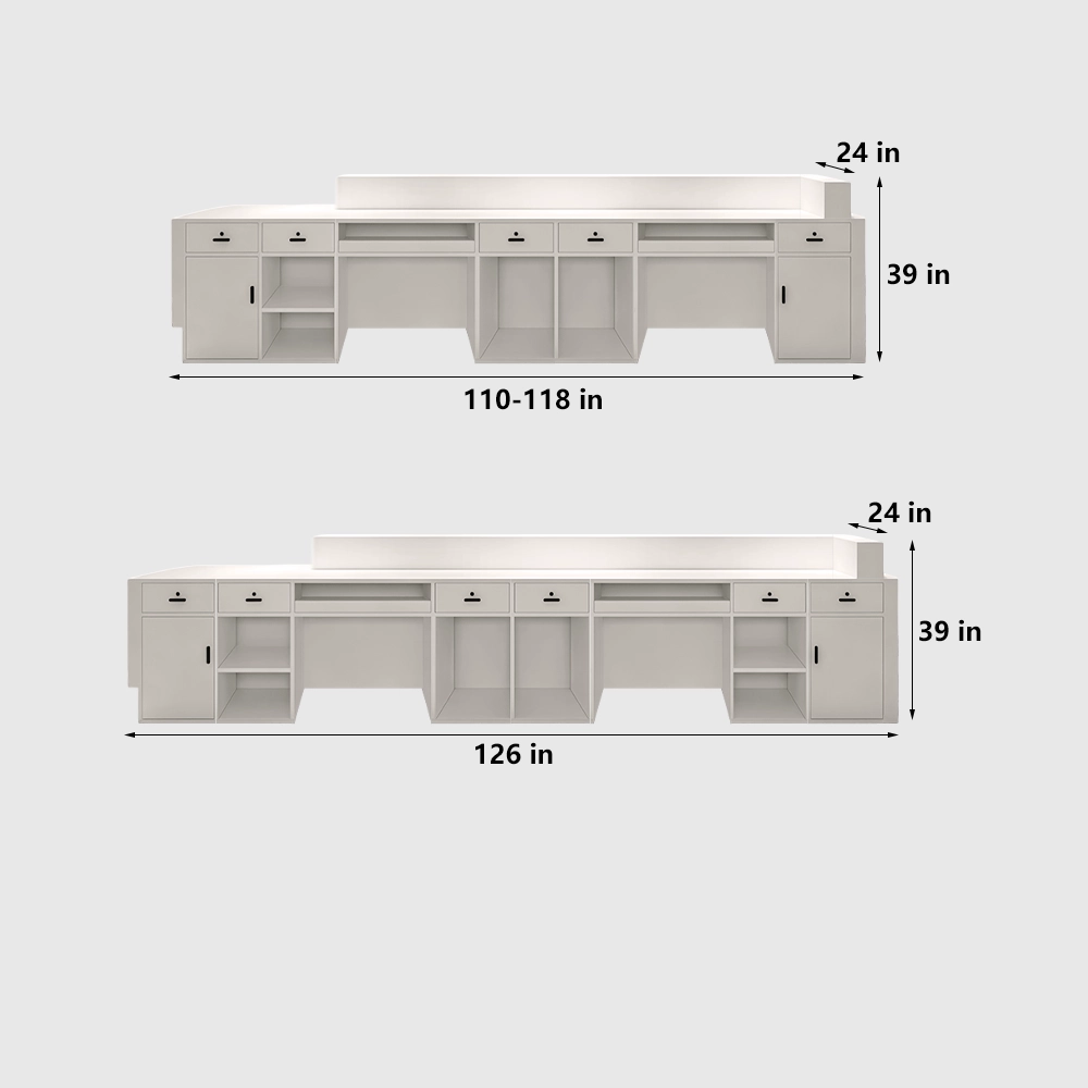 Contemporary Lacquered Reception Counter - image 9