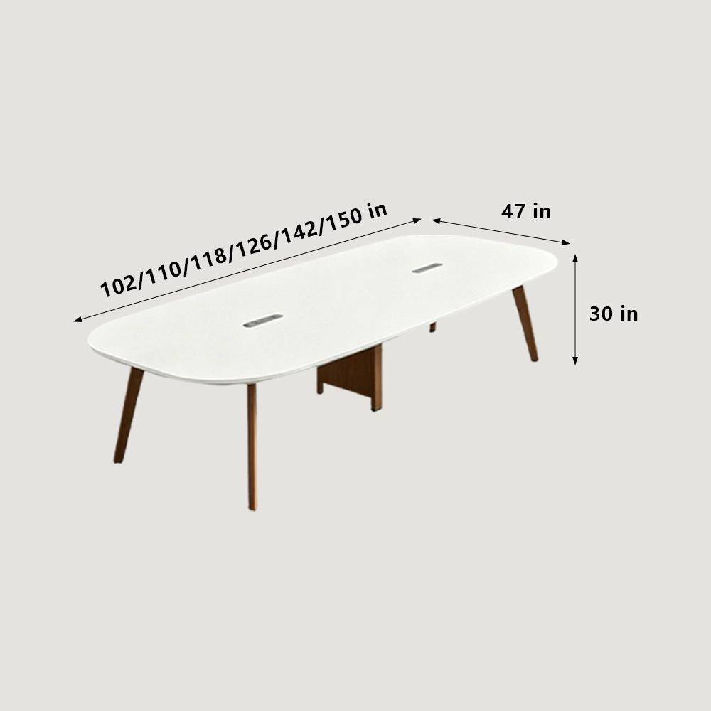 Creative Boat-shaped Conference Table - image 9
