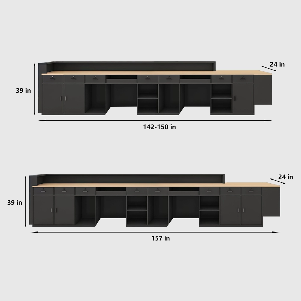 Simple Reception Desk for Company & Hotel - image 10