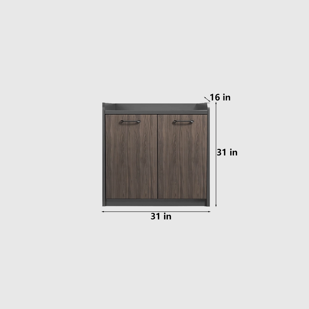 Multi-Purpose Wood Office Cabinet - image 12