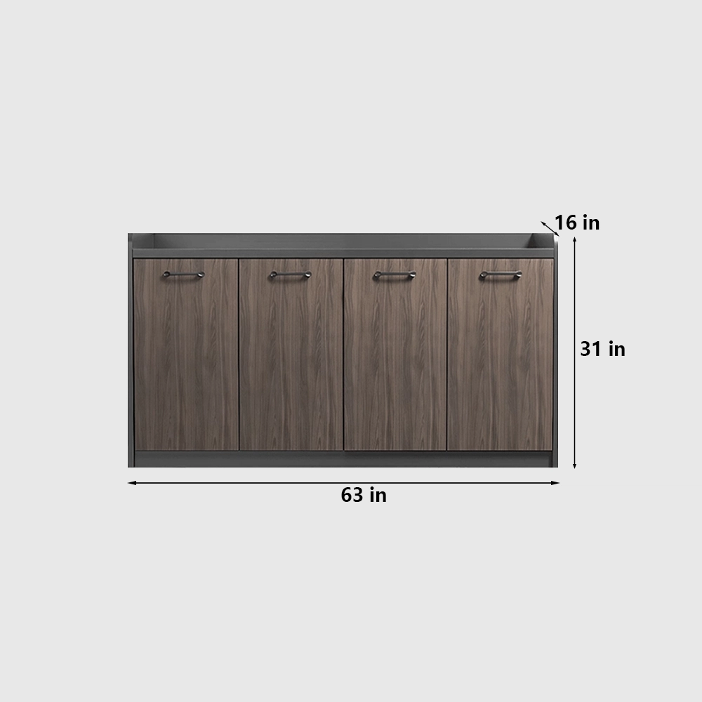 Multi-Purpose Wood Office Cabinet - image 14