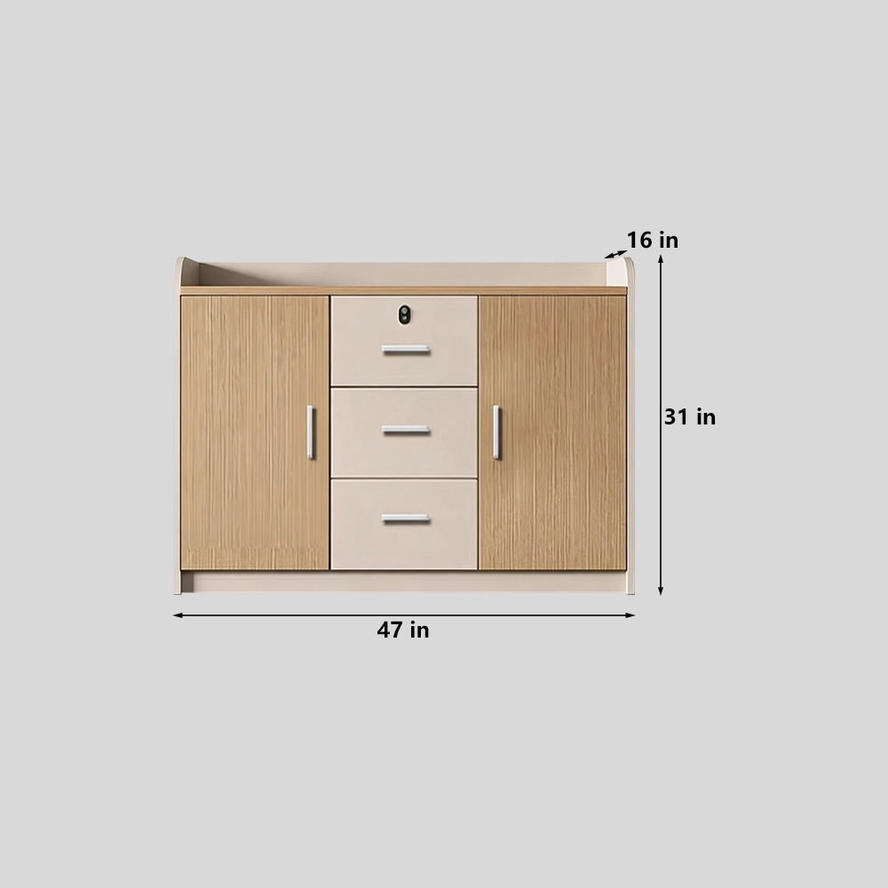 Lockable Office Filing Cabinet Divider Storage for Meeting Room - image 12