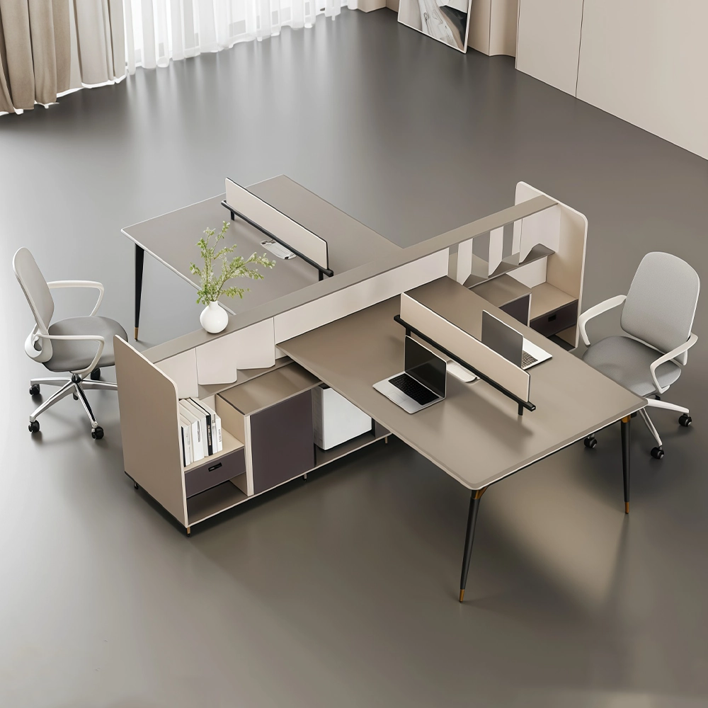 4-Seat Office Desk for Staff - image 2
