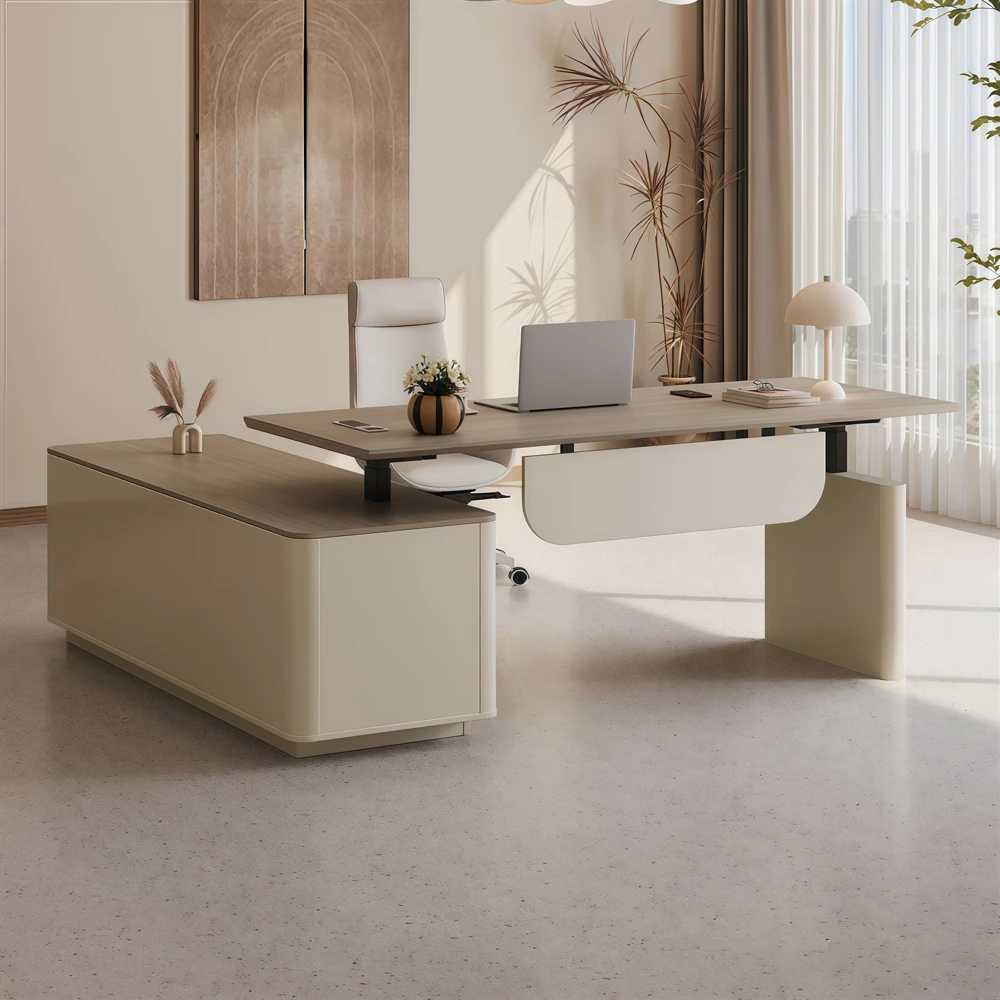 Adjustable Height Simple Executive Desk for Office Furniture - image 2