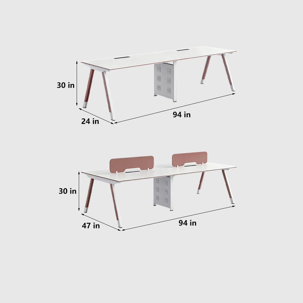 Affordable Minimalist Office Desk for Employees - image 8