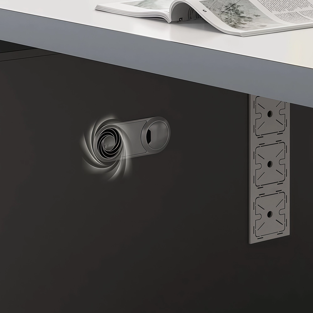 Aluminum Alloy Frame Employee Workstation - image 5