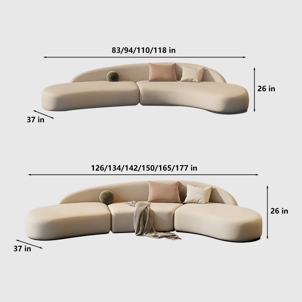 Arc Sofa for Beauty Salon VIP Reception Space - image 7