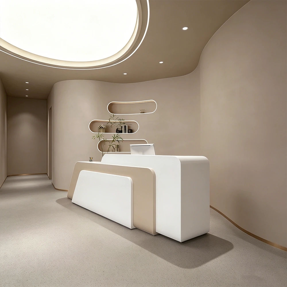 Creative Reception Table for Modern Workspaces - image 2
