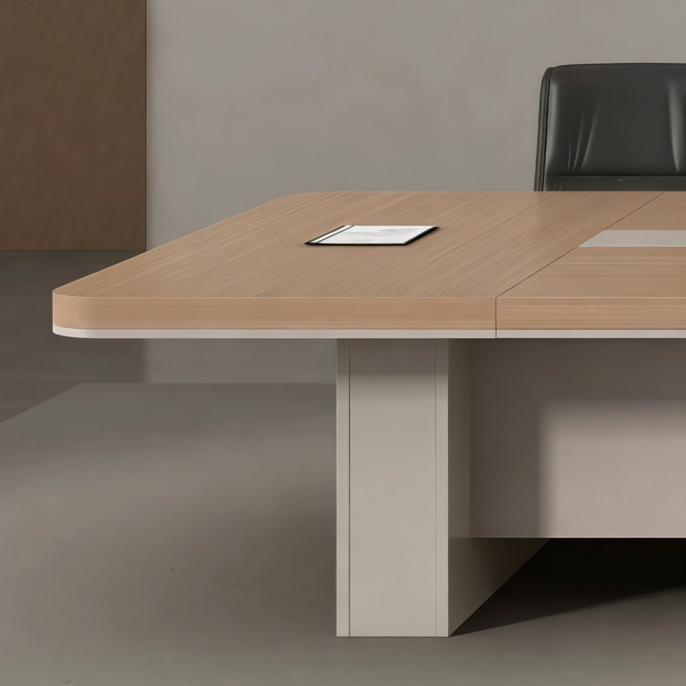 Sleek Rectangular Conference Table – Modern Office Furniture for Meetings & Negotiations - image 4