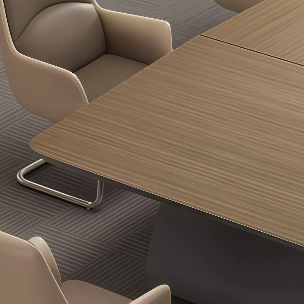 Simple Modern Conference Table for Office – Large Meeting Desk - image 4