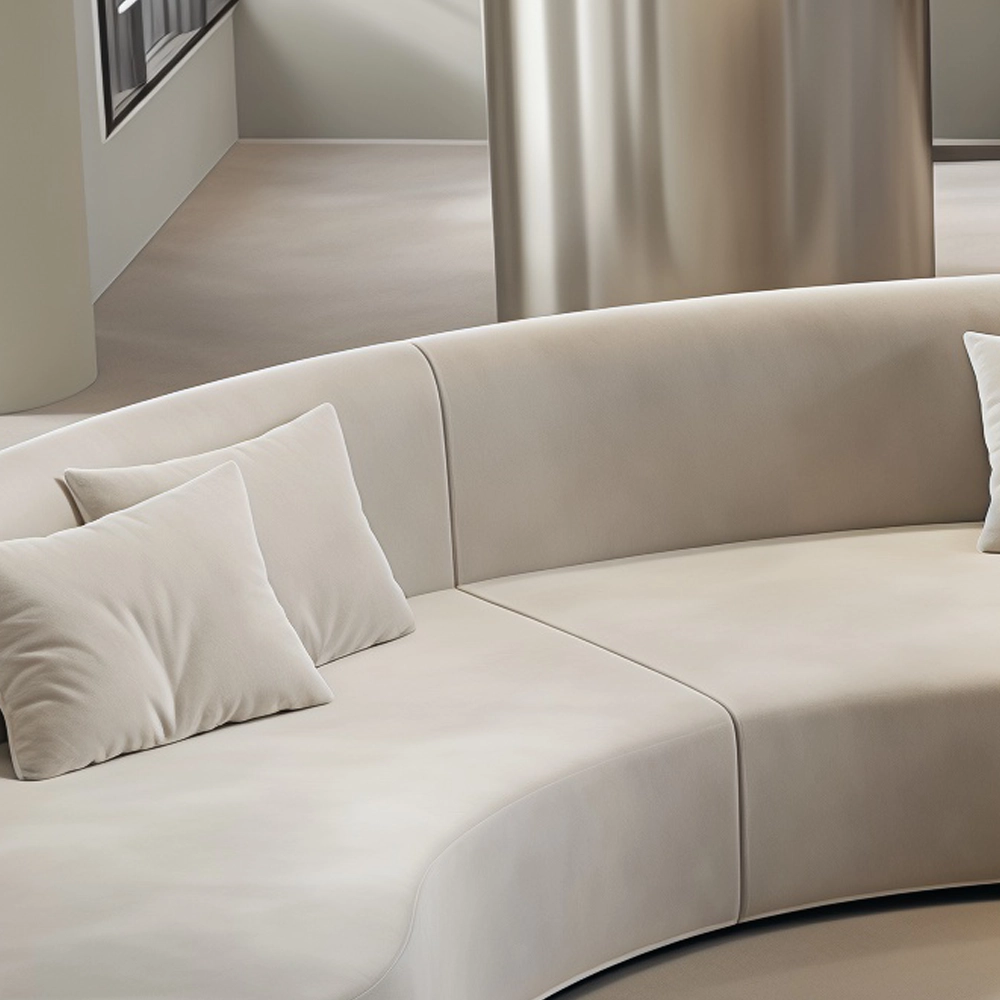 Semi-Circular Lounge Sofa for Business Lobbies - image 4