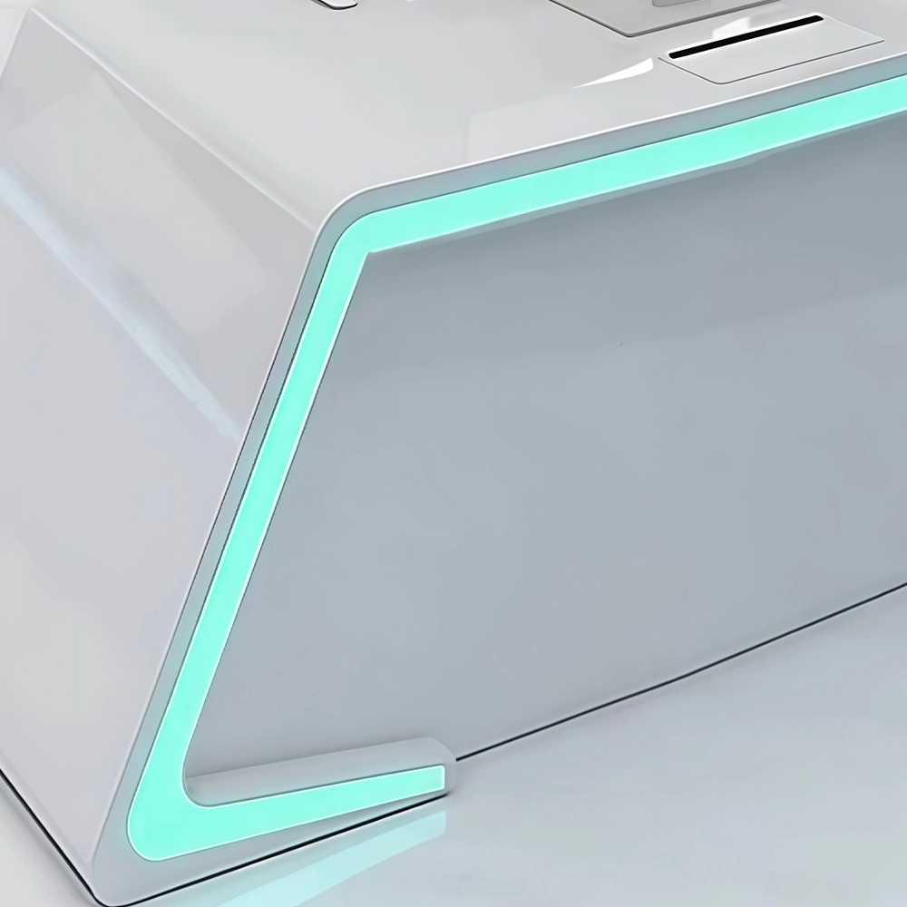 High Gloss Conference Table Workstation – Professional Conference Desk - image 4