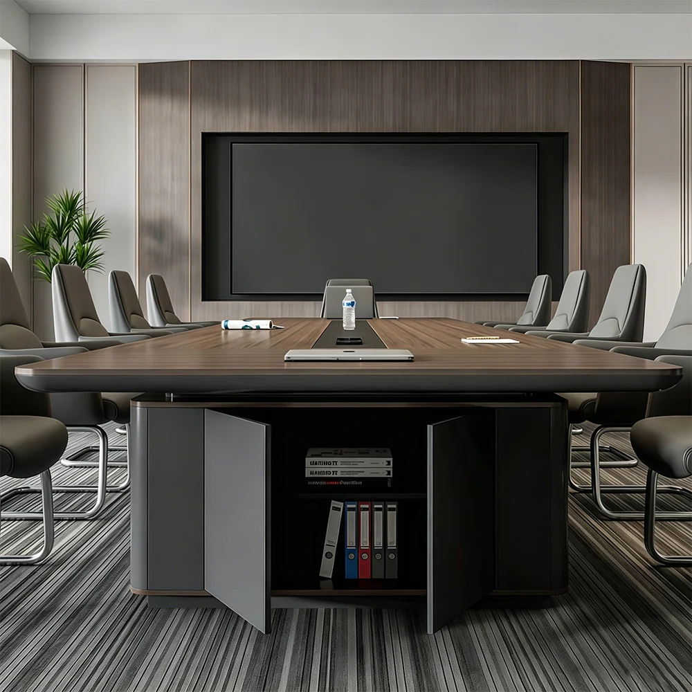 High-End Modern Conference Tables & Long Rectangular Meeting Room Desks - image 4