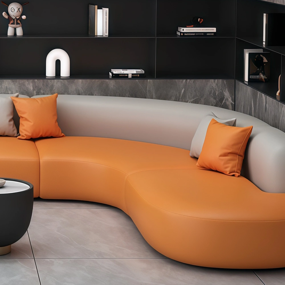 Equilateral Corner Sofa – L-Shaped Minimalist Modern Style - image 4