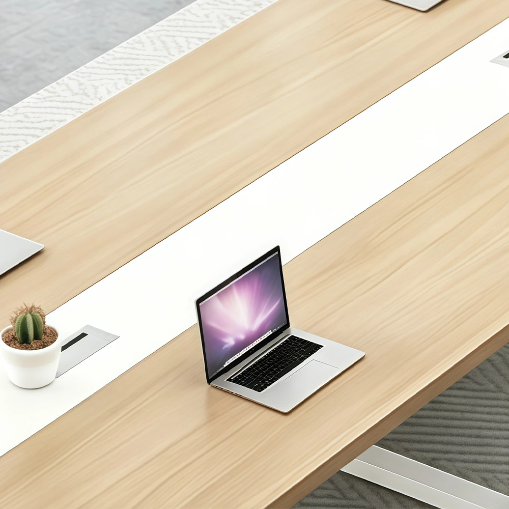 Modern Minimalist Conference Table & Meeting Room Long Table - image 4