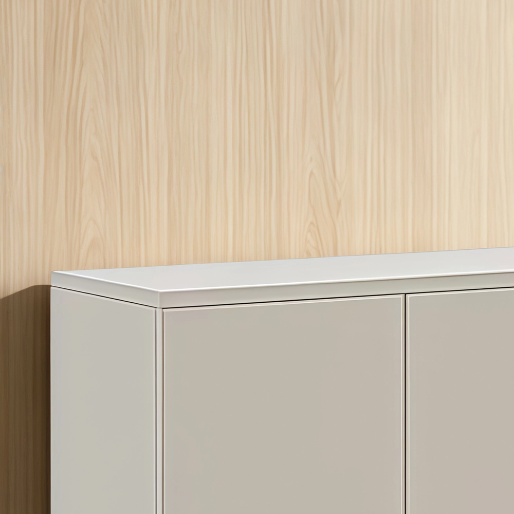 Minimalist Office Tea & File Storage Cabinet - image 4