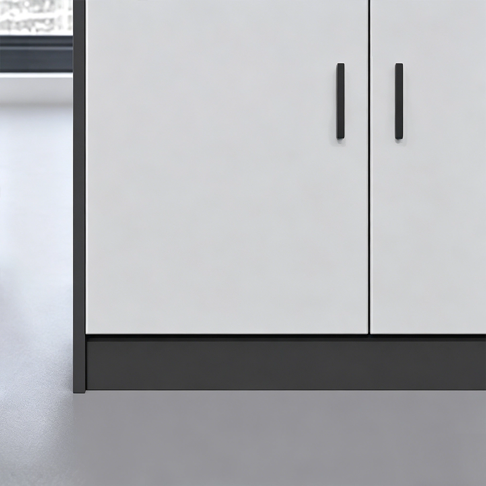 Modern Wooden Credenza – Room Divider & File Storage - image 3