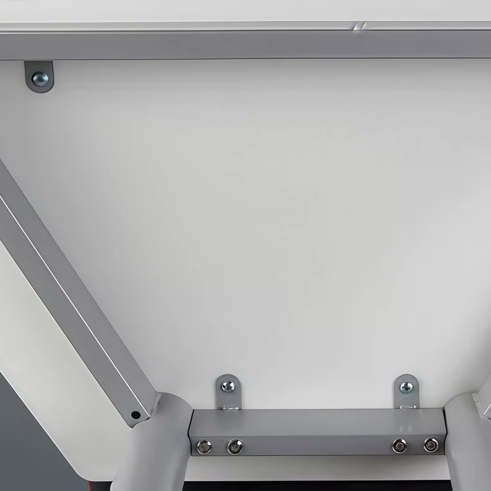 Modular Movable Conference Table with Triangle & Trapezoid Splicing Design - image 4