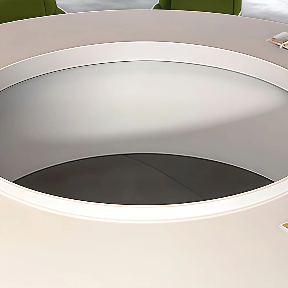 Modern Creative Round Conference Tables Circular Boardroom Solutions - image 4