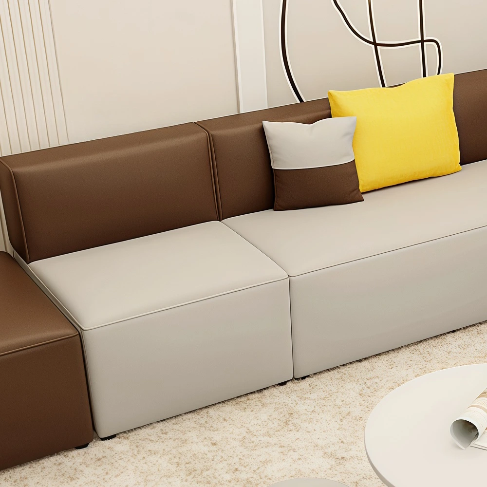 DIY Minimalist Modern Sofa Creative Spliced Modular Couch - image 4