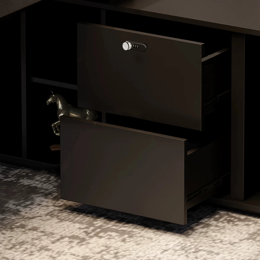 Modern Executive Height-Adjustable Desk - image 4