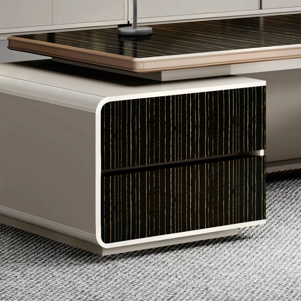 Electric Height Adjustable Executive Desk - image 4